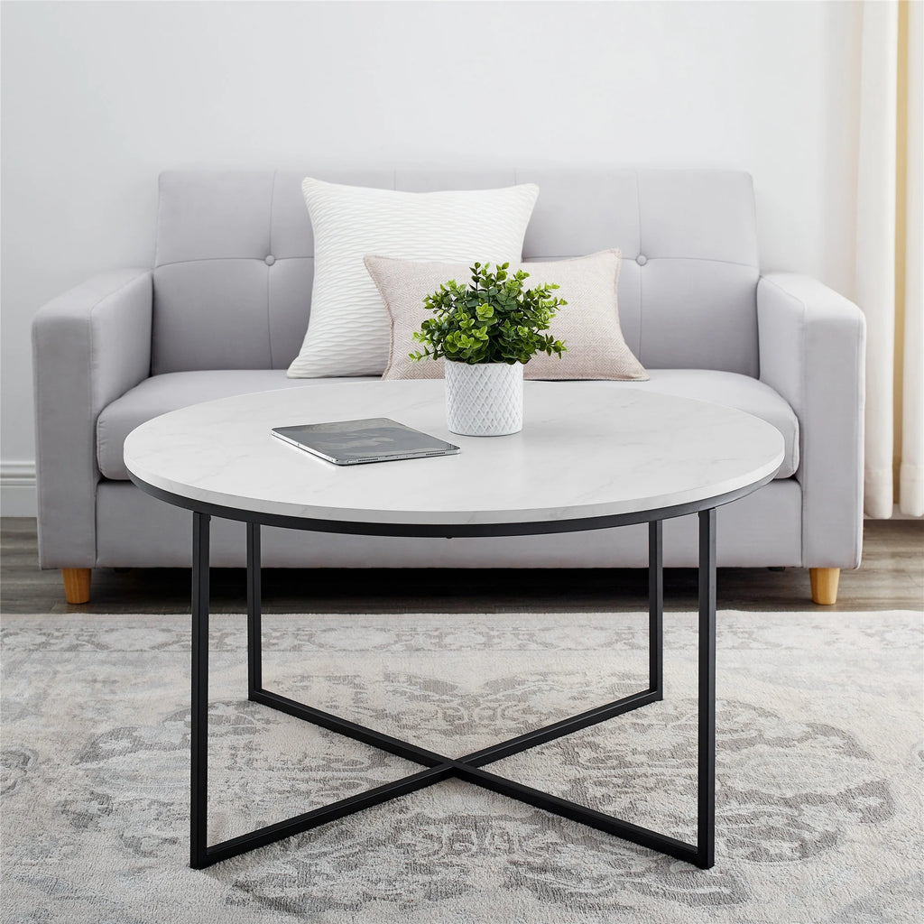 Round Coffee Table - The Linen House