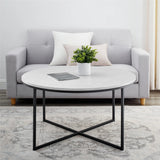 Round Coffee Table - The Linen House