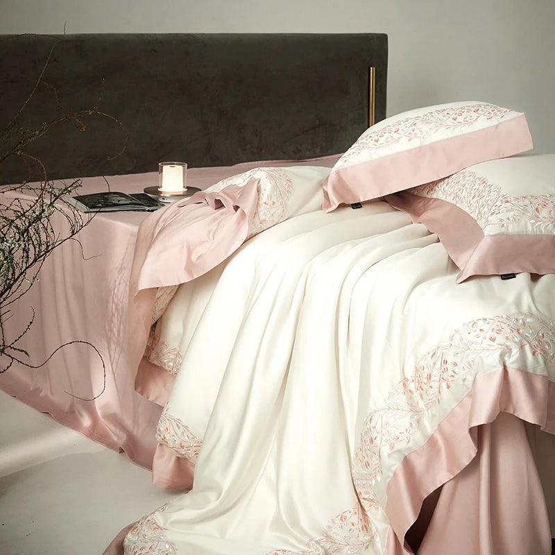 Luxury Embroidery Duvet Set - The Linen House