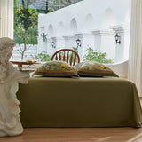 Green Cedar Printed Bedding Duvet Set – Luxury Comfort & Style