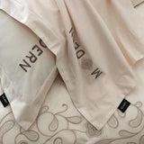 Luxury Modern Embroidery Duvet Set - The Linen House