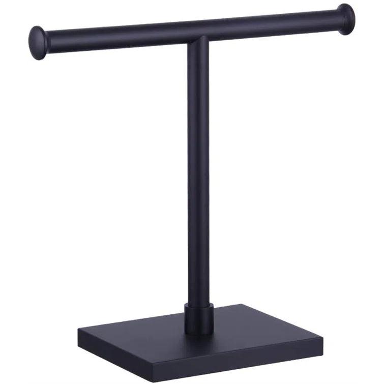 Square T-Shape Hand Towel Holder - The Linen House