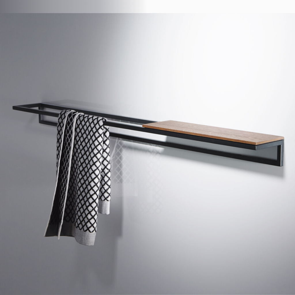 Hand towel holder and Shelf