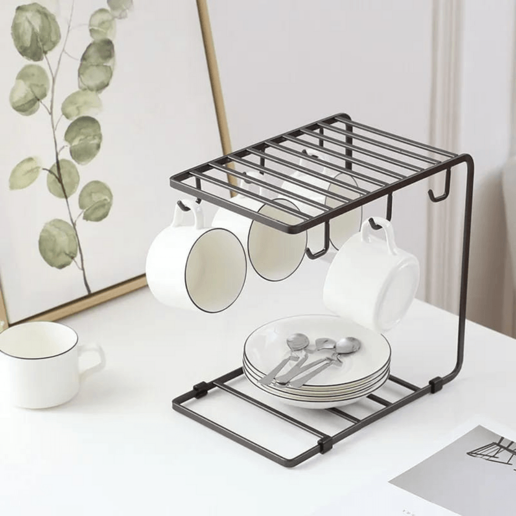 Cup And Plate Rack - The Linen House