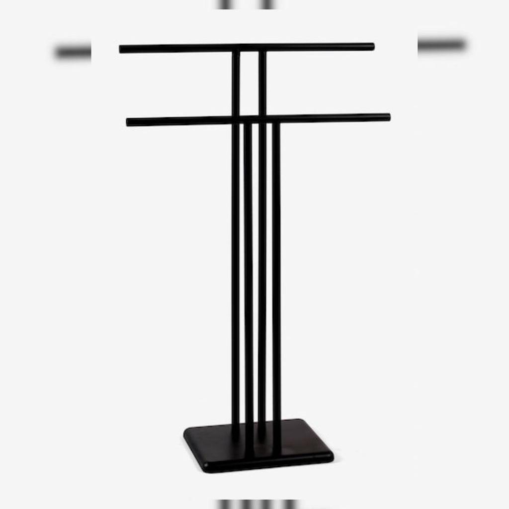 Double Freestanding Towel Stand - The Linen House