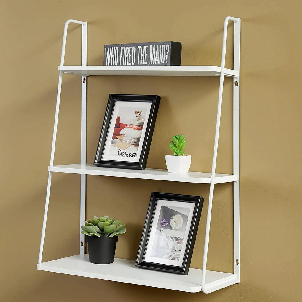 3-Tier Display Ladder Wall Mounted - The Linen House