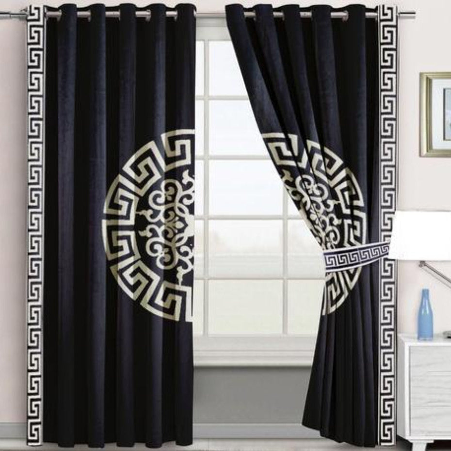 Luxury Velvet Lasercut Curtains – Stylish & Elegant Window Treatment