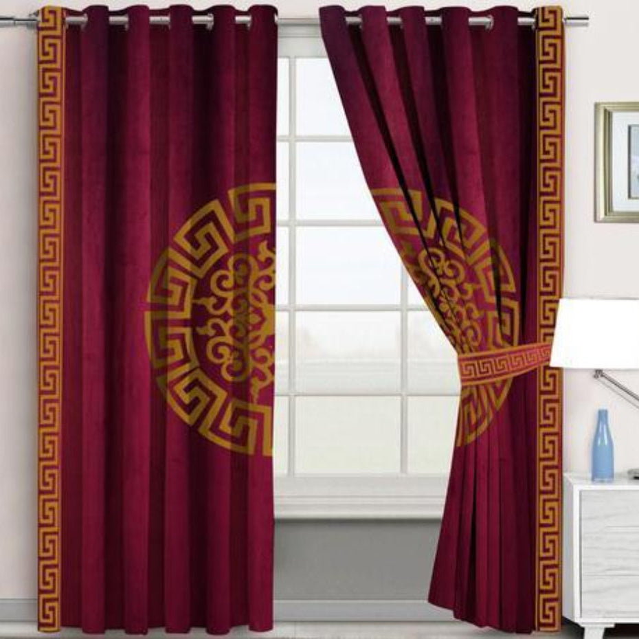 Luxury Velvet Lasercut Curtains – Stylish & Elegant Window Treatment