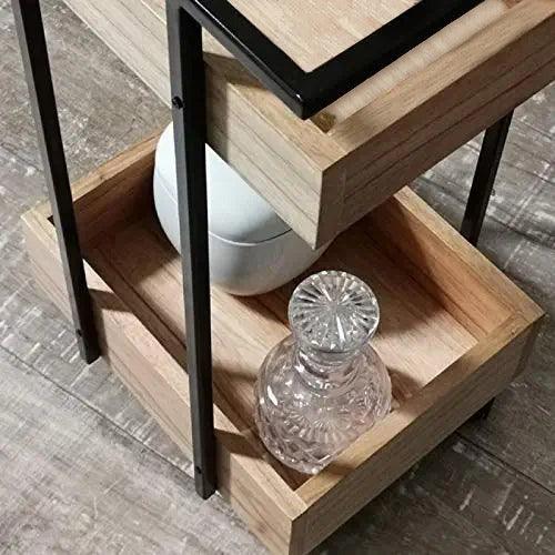 Metal Frame with MDF Sheet Trolley - The Linen House