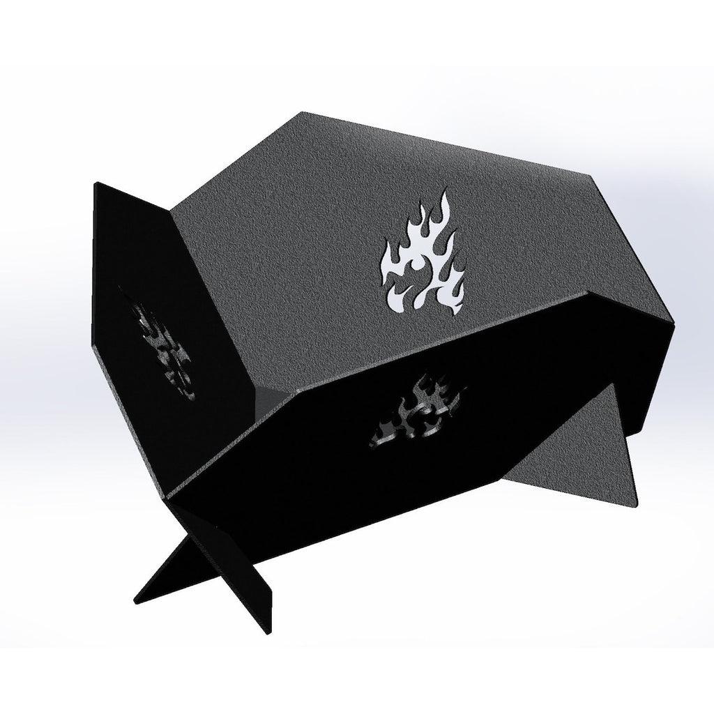 X Black Fire Bucket - The Linen House