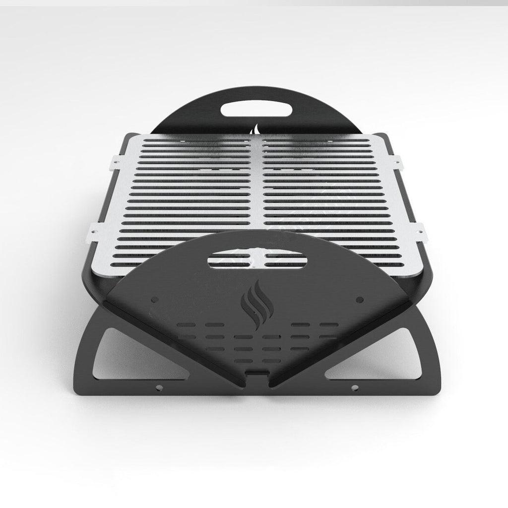 D Shape B.B.Q Grill & Fire Pit - The Linen House