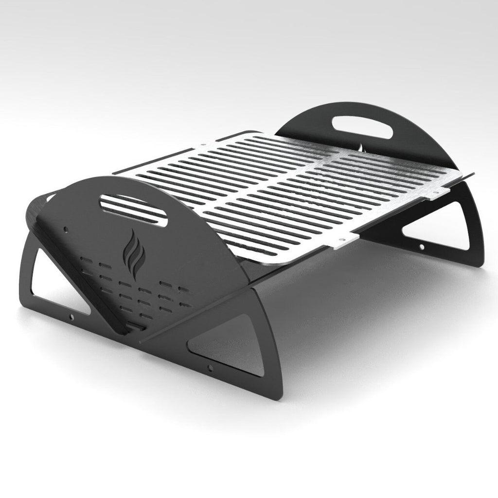 D Shape B.B.Q Grill & Fire Pit - The Linen House