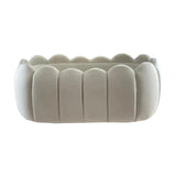 Velvet Tufted Bassinet - The Linen House