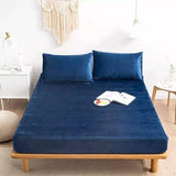 Winter Warm Velvet Fitted Sheet - The Linen House
