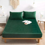 Winter Warm Velvet Fitted Sheet - The Linen House