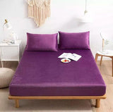Winter Warm Velvet Fitted Sheet - The Linen House