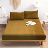 Winter Warm Velvet Fitted Sheet - The Linen House