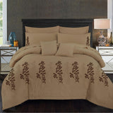 Honesty Embroidered Comforter -King - The Linen House