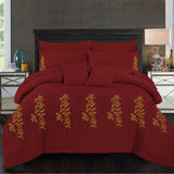 Honesty Embroidered Comforter -King - The Linen House