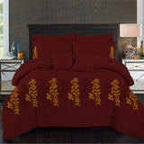 Honesty Embroidered Comforter -King - The Linen House