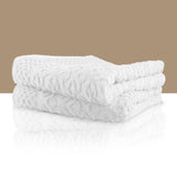 3 Piece Designer Bath Towel Set - The Linen House