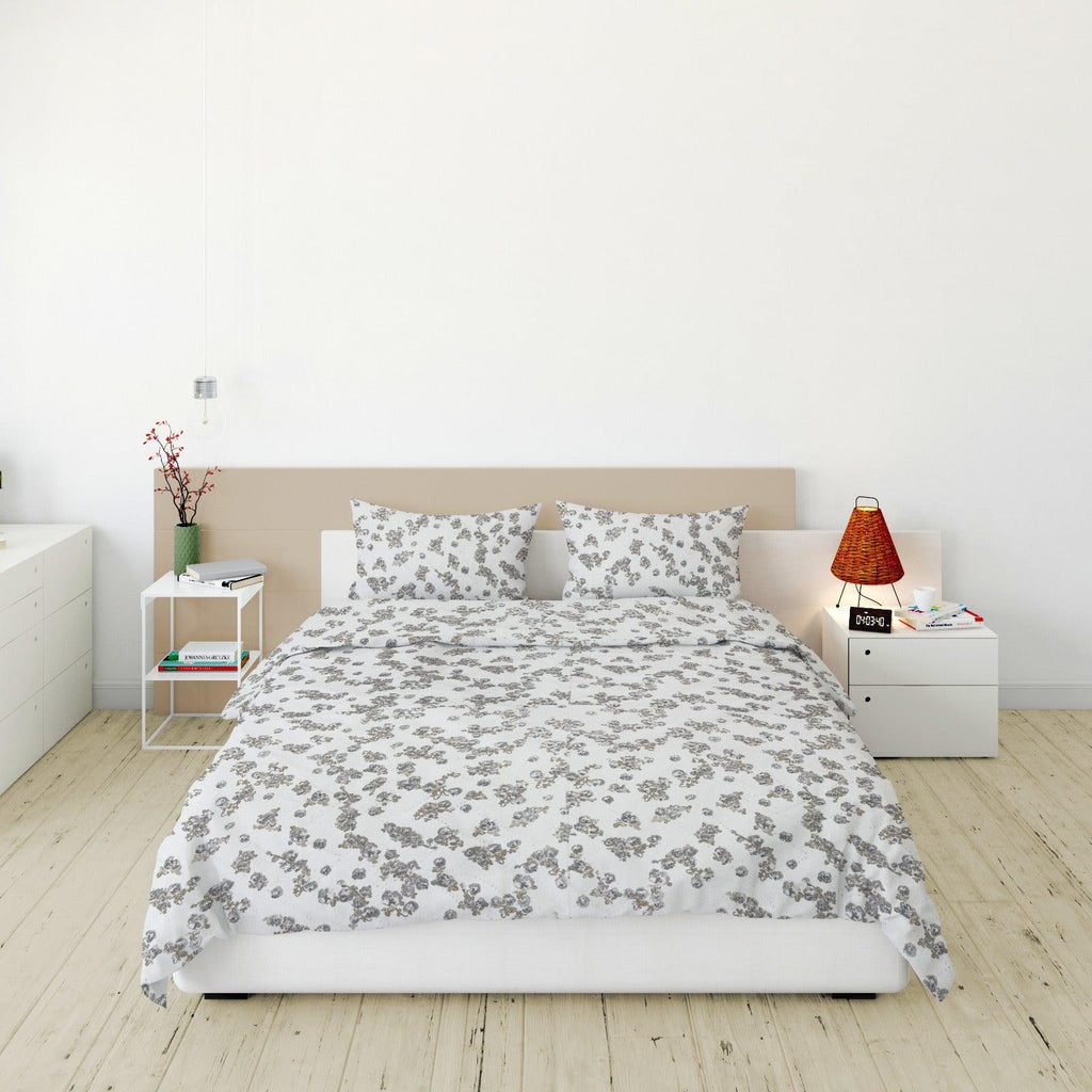 Printed Bedsheet (3 pcs) - The Linen House