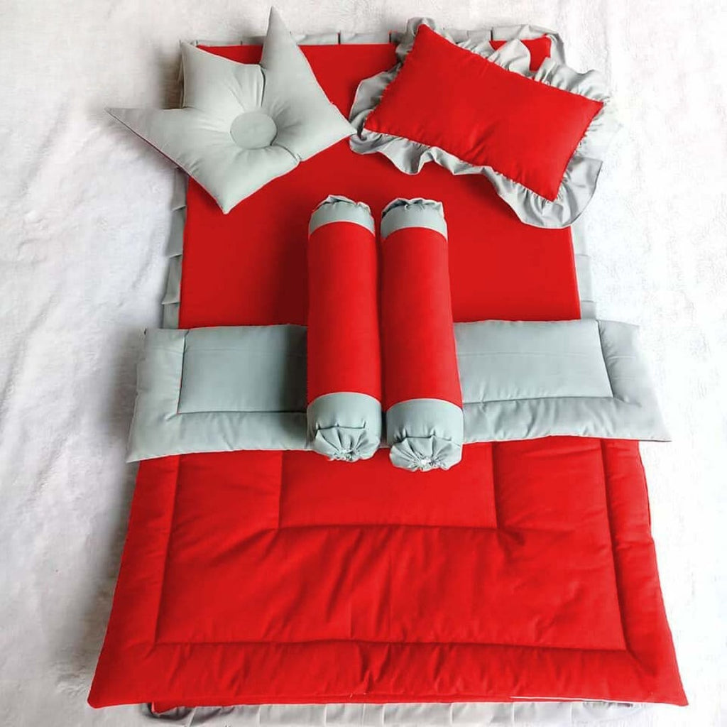 6 PCS CROWN BABY NEST - The Linen House