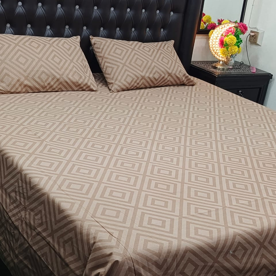 Printed Bedsheet (3 pcs)