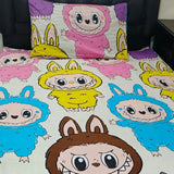 Labubu  Doll Kids  Bedsheet