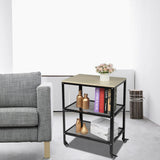 Multi Purpose 3 Tier Rolling Kitchen Cart Baker Rack - The Linen House