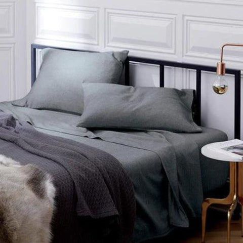 Metal Bed Frame with 2 Side Tables – Sleek & Functional Bedroom Set