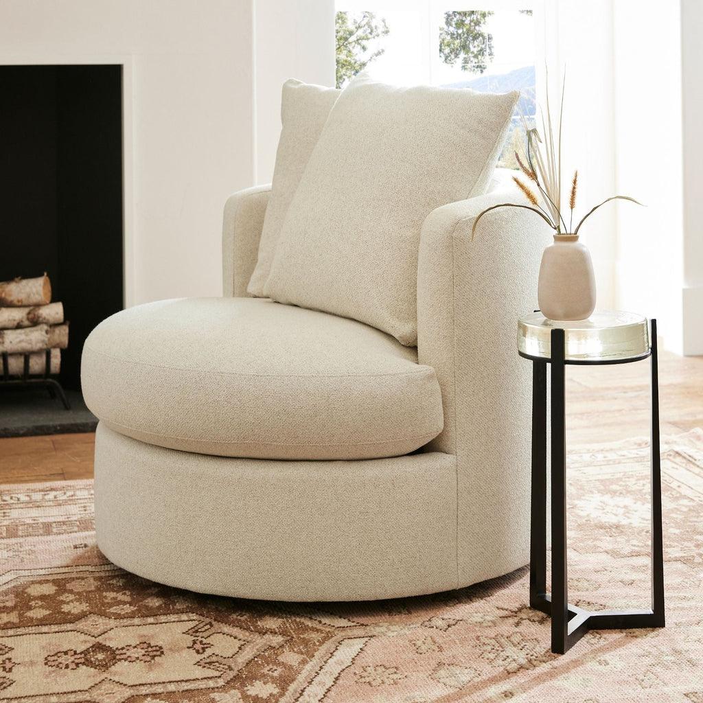 Upholstered Armchair - The Linen House