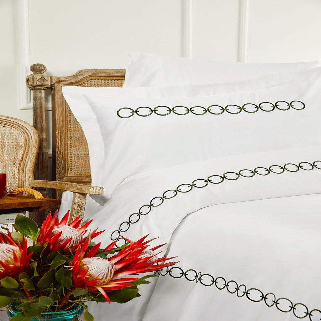 Sumerians Embroidery Duvet Set - The Linen House