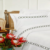 Sumerians Embroidery Duvet Set - The Linen House