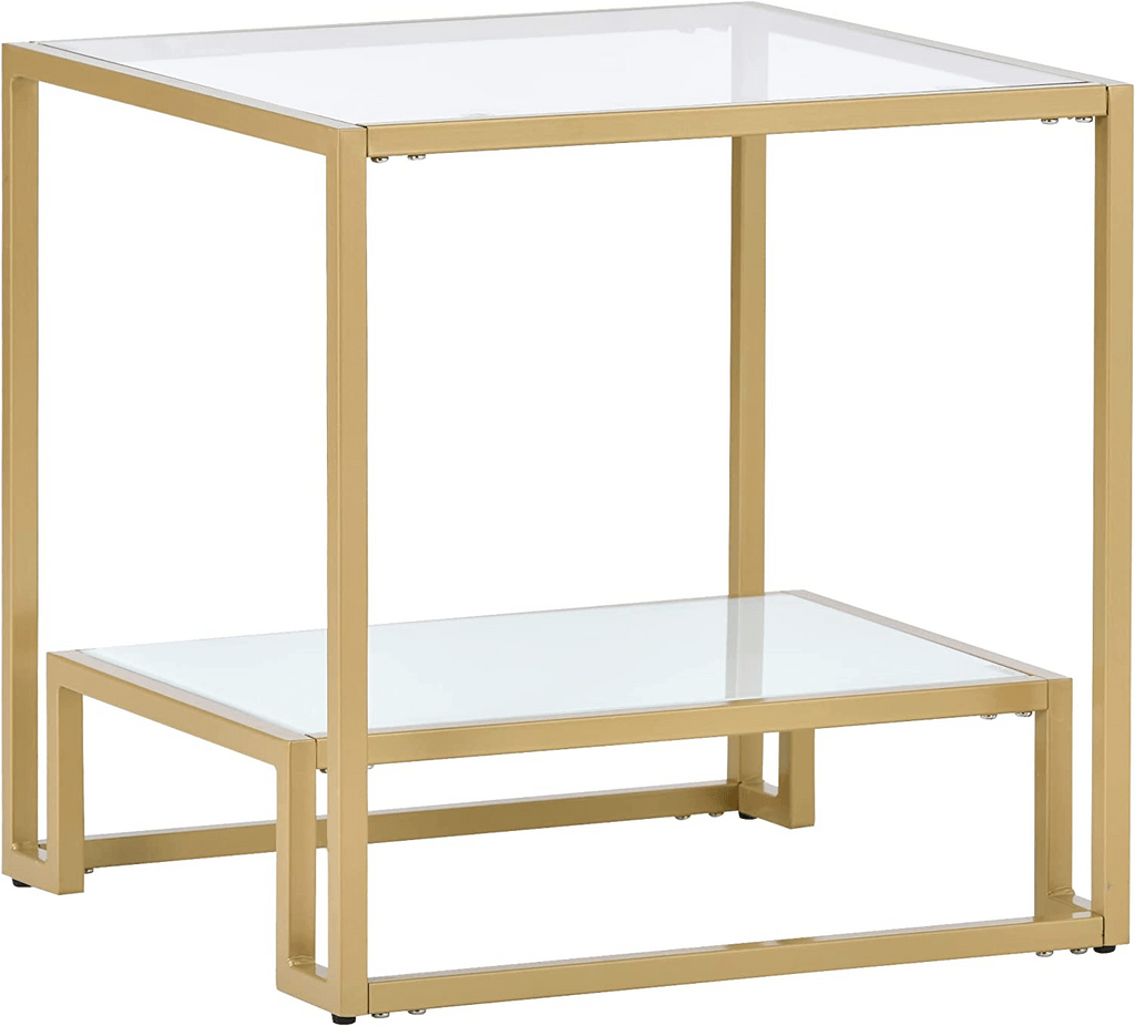 Minimalist Design Living Room Golden End Table - The Linen House
