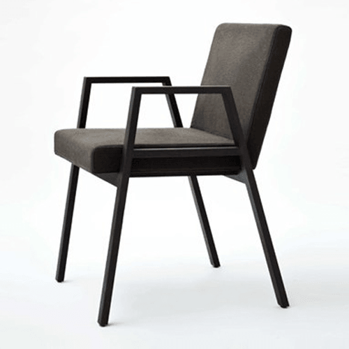 Grey Arm Chair - The Linen House