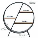 Round Shelf Unit - The Linen House
