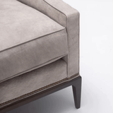 Set Of 2 Velvet Wing Chairs - The Linen House