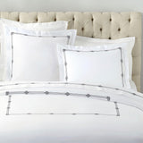 Luxury Embroidered Emilia Duvet set - The Linen House