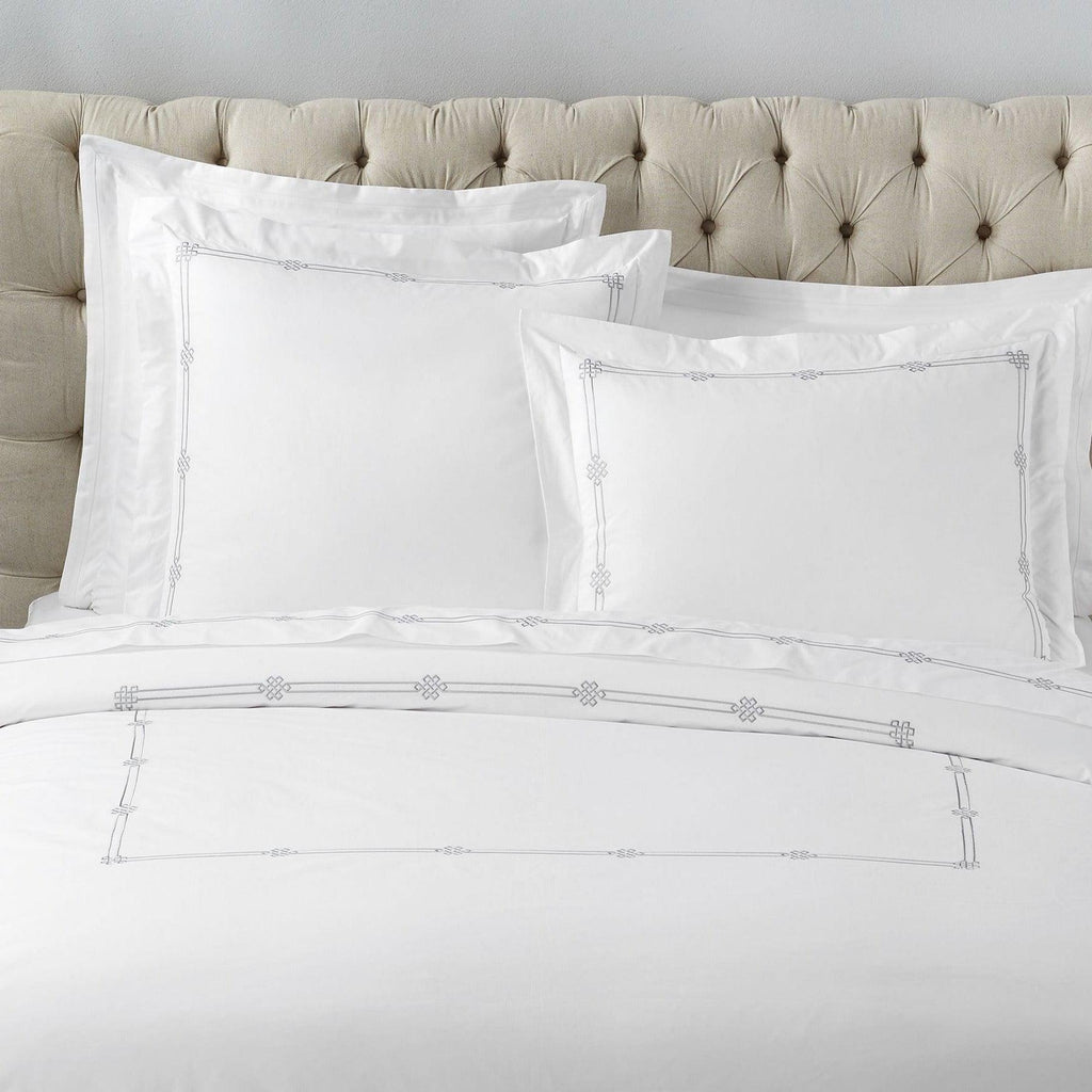 Luxury Embroidered Emilia Duvet set - The Linen House