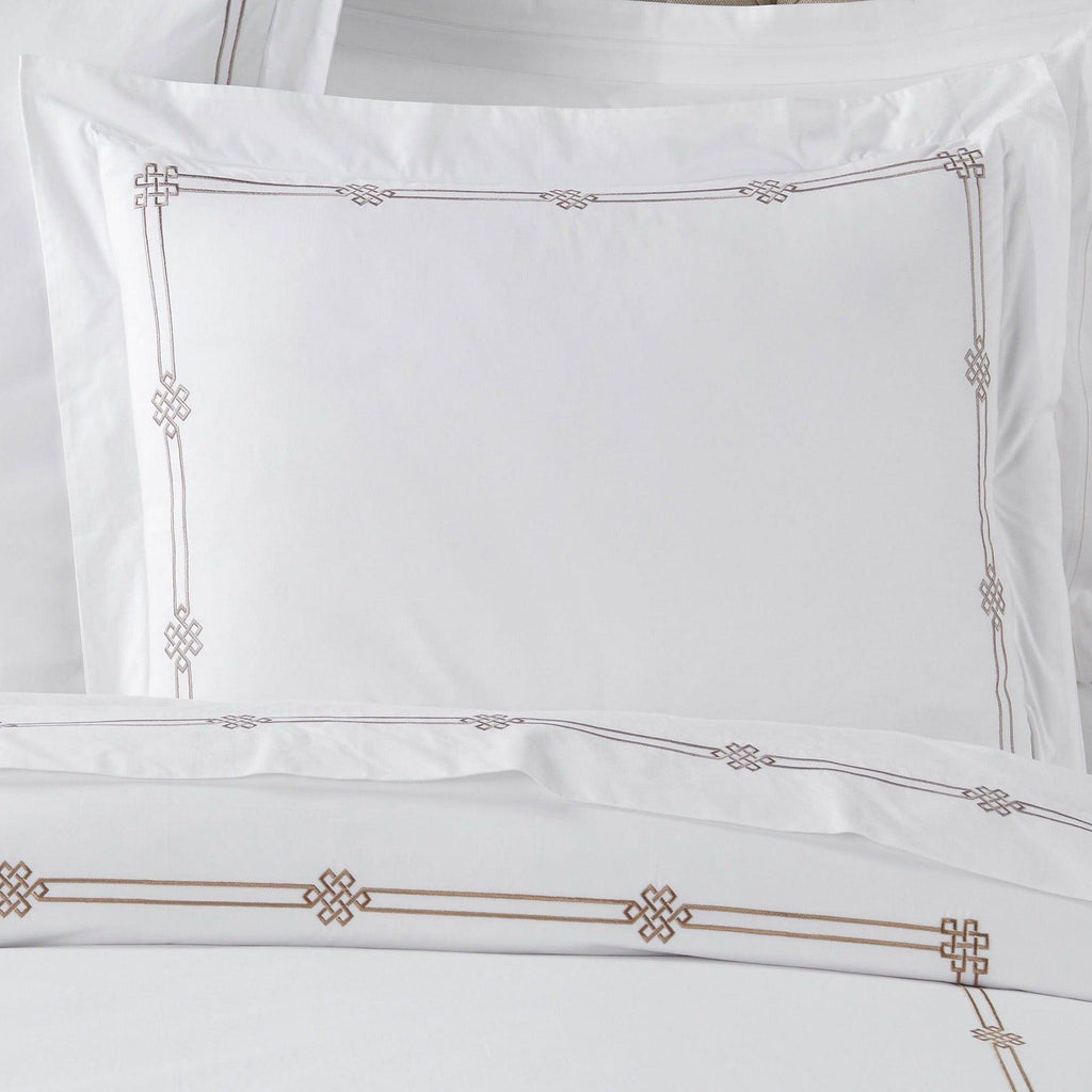 Luxury Embroidered Emilia Duvet set - The Linen House