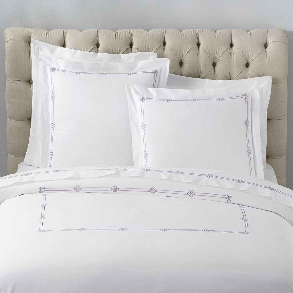 Luxury Embroidered Emilia Duvet set - The Linen House