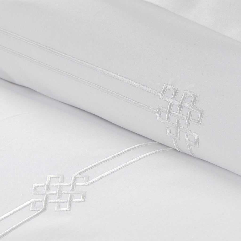 Luxury Embroidered Emilia Duvet set - The Linen House
