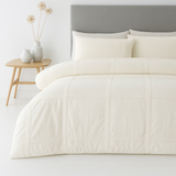 Luxe Velvet Box Pleated Duvet Set