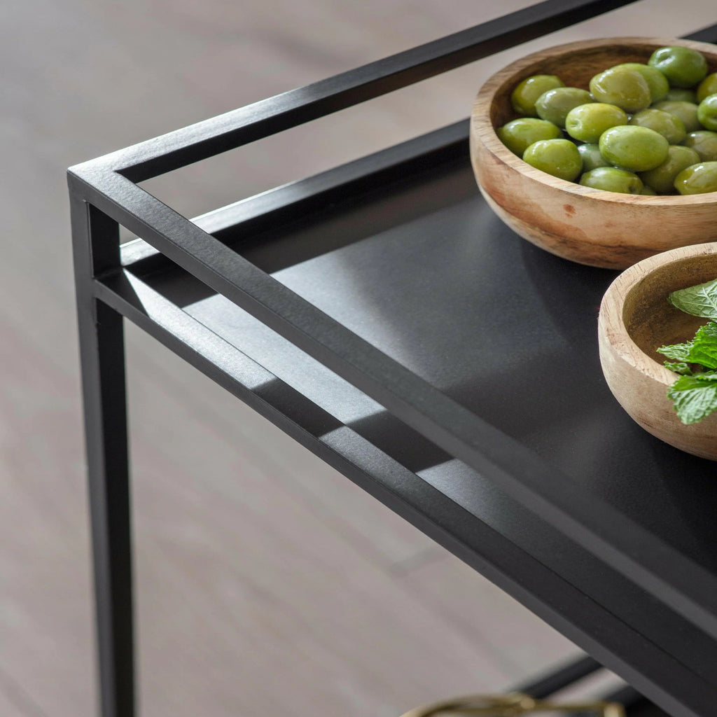 Serving Trolley Metal Bar Cart