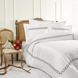 Sumerians Embroidery Duvet Set - The Linen House