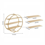3 Tier Gold Cupcake Stand - The Linen House