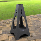 Pyramid Oval II Fire Pit Fire Bucket - The Linen House