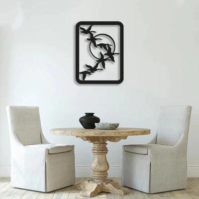 Flying Swan Metal Wall Decor - The Linen House