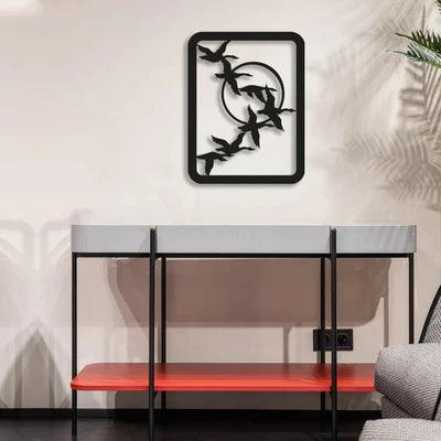 Flying Swan Metal Wall Decor - The Linen House